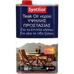 Syntilor Huile Ultra Protect Λάδι Εμποτισμού Ξύλου Νερού Ματ 1lt