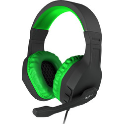 Genesis Argon 200 Gaming Headset Over Ear Black Green