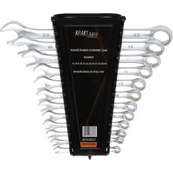 Σετ Γερμανοπολύγωνα CR-V 6 - 22 mm 12 τμχ Kraft&Dele KD-10937