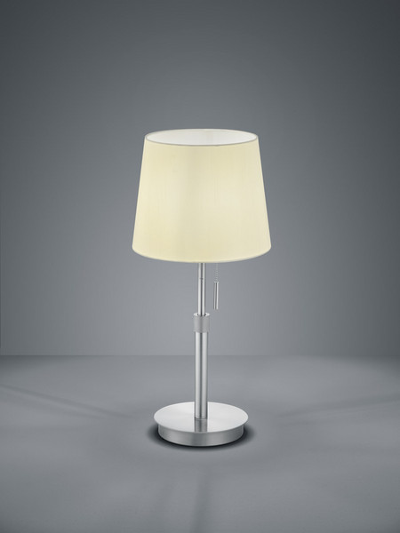 Trio Lighting 509100107 Πορτατίφ Ε27 Μπεζ Ασημί Φ25.5xΥ56cm