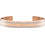 Daniel Wellington Γυναικείο Βραχιόλι Βέργα από Ατσάλι Ροζ Χρυσό DW00400011