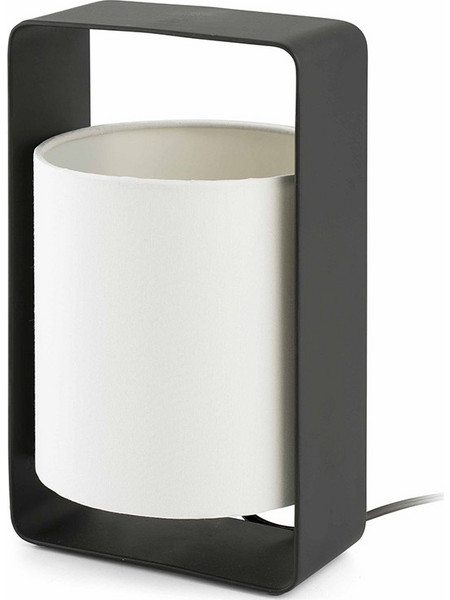 Faro Barcelona 28382 Πορτατίφ Ε27 Λευκό Μαύρο Π15xΥ27cm