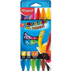 Maped Λαδοπαστέλ Color Peps Oil Pastels 12 Χρώματα (864010)