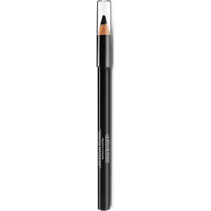 La Roche Posay Respectissime Soft Eye Pencil Black Μολύβι Ματιών Μαύρο 1gr