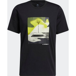 Adidas Slept On Graphic Tee Ανδρικό Αθλητικό T-Shirt Μαύρο GN5155