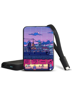 Naruto Power Bank 5000mAh με Θύρα USB-A & 2 Θύρες USB-C