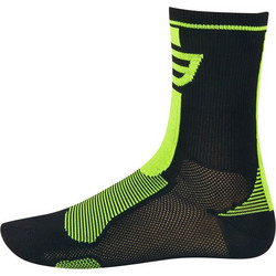 Κάλτσες Ποδηλασίας Black Green Long Force 900986