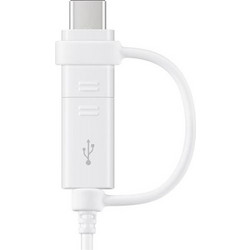 Samsung USB σε microUSB & Type-C Καλώδιο USB