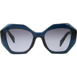 Prada PR 16WS 08Q0/8I Γυναικεία Γυαλιά Ηλίου Πολυγωνικά Κοκάλινα Μπλε με Μπλε Degradee Φακό