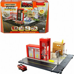 Mattel Matchbox Μεγάλο Σετ Δράσης Fire Station Rescue HBD76