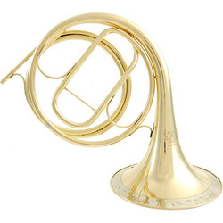 Naturhorn, model 511 Naturhorn without crooks model 511 with MsNi garland made one sheet piece hand hamered bell