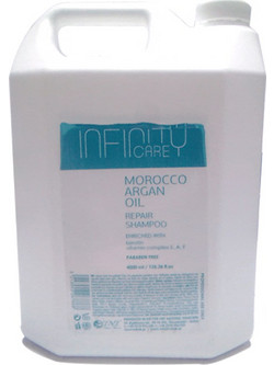 T.N.T. Infinity Care Morocco Argan Oil Repair Σαμπουάν για Επανόρθωση για Ταλαιπωρημένα Μαλλιά 4lt