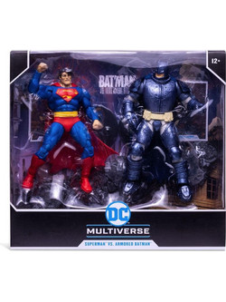 McFarlane DC Multiverse Superman Vs Armored Batman 2-Pack 18cm