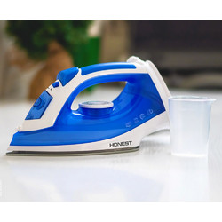 Σίδερο Ατμού-Honest 2000W 120gr, 230V,50/60HZ Μπλέ 100ml Ισπανικής Προέλευσης