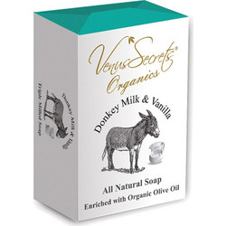 Venus Secrets Donkey Milk & Vanilla All Natural Σαπούνι 150gr