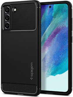 Spigen Rugged Armor Back Cover Matte Black (Samsung Galaxy S21 FE)