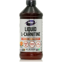 Now Foods L-Carnitine Liquid Citrus Συμπλήρωμα Διατροφής με Καρνιτίνη 1000mg 473ml