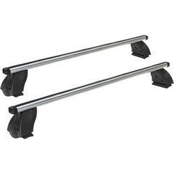 UNIVERSAL Μπάρες Οροφής K1 Pro Alu 112 Cm K39 (Οβαλ/Αλουμινιου) - 2 Τεμ