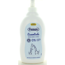 Fissan Baby Essentials Bagno Corpo E Capelli Βρεφικό Σαμπουάν & Αφρόλουτρο με Αντλία 400ml