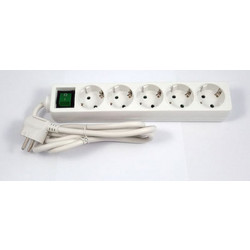 KAL ELECTRONICS Πολύπριζο 5 θέσεων με διακόπτη GB05K 01772