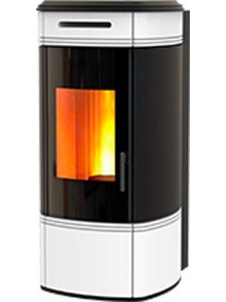 Ravelli HRV 100 Globe Hydro Σόμπα Pellet Καλοριφέρ Αερόθερμη 14kW