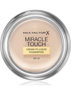 Max Factor Miracle Touch Liquid Illusion 43 Golden IVory Cream Foundation 11.5gr