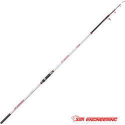Sim Engineering Athena Καλάμι Ψαρέματος για Casting / Surf Casting Carbon Τηλεσκοπικό 3.9m -150gr