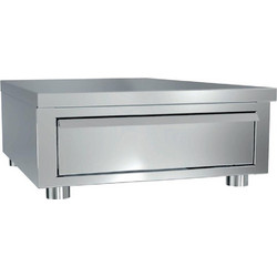 Ανοξείδωτη Μονή Συρταριέρα Καφέ 40x70x20cm Dominox SKA-046-1S