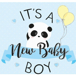 Ευχετήρια Κάρτα, Baby Panda Boy, Legami