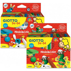 Giotto Be-be Σετ Model & Colour 2 Σχέδια