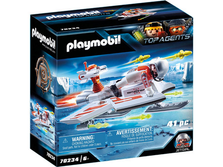 Playmobil Top Agents Ice Jet της Spy Team για 6+ Ετών 70234