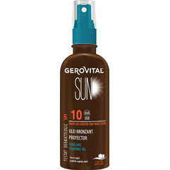 Gerovital Sun Suncare Λάδι Μαυρίσματος Σώματος SPF10 150ml