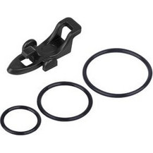 POWERTECH holder για αγκίστρι ψαρέματος FISH-0016, 3 δαχτυλίδια, μαύρο