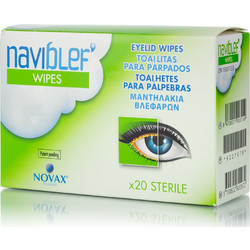 Novax Pharma Naviblef Wipes 20τμχ