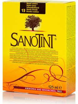 Sanotint Classic 13 Ξανθό Σουηδικό Φυτική Ημιμόνιμη Βαφή Μαλλιών Χωρίς Αμμωνία 125ml