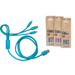 Καλώδιο φόρτισης 3σε1 lightning/30-pin/micro USB 1,20 cm
