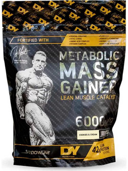 DY Nutrition Metabolic Mass Gainer Cookies & Cream Πρωτεΐνη Ορού Γάλακτος Όγκου 6kg