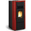 La Nordica Giusy Evo Red Σόμπα Pellet Αερόθερμη 7kW