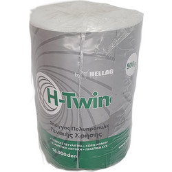 Σπάγγος πολυπροπυλένιο 500 gr H-Twin Hellagro Άσπρο