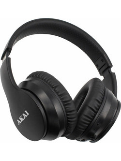Akai BTH-B6 ANC Ενσύρματα & Ασύρματα Bluetooth Ακουστικά Over Ear με Noise Canceling Μαύρα