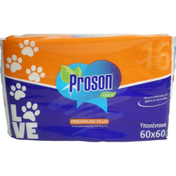 Πάνες για σκύλους Proson Care Premium Plus 16 τεμ