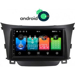 ΕΡΓΟΣΤΑΣΙΑΚΟ MULTIMEDIA ΓΙΑ Hyundai i30 2012-2017 Λειτουργικο Android 11 4 πύρηνος επεξεργαστής με 2GB RAM και 16GB ROM Διάσταση οθόνης 9 inch RADIO BLUETOOTH