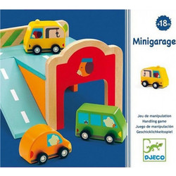 Djeco Γκαράζ Αυτοκινήτων Με Αυτοκινητάκια 06387