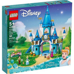Lego Disney Princess Cinderella and Prince Charmings Castle για 5+ Ετών 43206