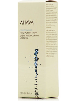 Ahava Deadsea Water Mineral Ενυδατική Κρέμα Ποδιών 100ml