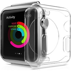 TPU case for Apple Watch 42mm/44mm (Clear) ΘΗΚΗ ΔΙΑΦΑΝΗ ΣΙΛΙΚΟΝΗΣ ΓΙΑ ΡΟΛΟΙ APPLE WATCH 111.0126
