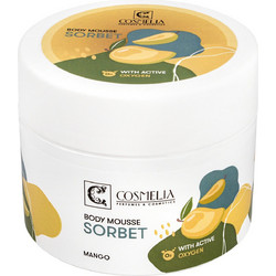 Cosmelia Mango Sorbet Ενυδατική Mousse Σώματος 200ml