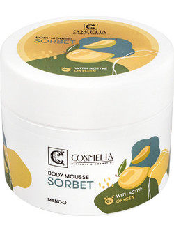 Cosmelia Mango Sorbet Ενυδατική Mousse Σώματος 200ml