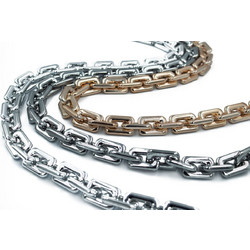 Αλυσίδα Ακρυλική 33Χ23mm τύπου Bottega , μήκος 1μτ (NICKEL FREE)