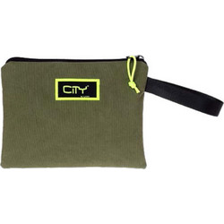 City Safe Pocket Jeans & Co 32215 Νεσεσέρ 24x18cm Χακί